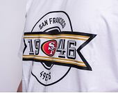 Triko New Era NFL Team Established Tee San Francisco 49ers Optic White