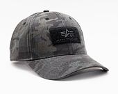 Kšiltovka Alpha Industries VLC Cap 168903 Black Camo