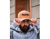 Kšiltovka Mitchell & Ness - Branded Pinscript Classic Red - Tan