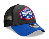 Kšiltovka New Era 9FORTY NFL 21 Draft Buffalo Bills Snapback Heather Grey / Team