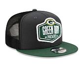 Kšiltovka New Era 9FIFTY NFL 21 Draft Green Bay Packers Snapback Heather Grey / Team