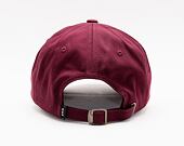 Kšiltovka HUF Essentials TT Logo CV 6 Panel Oxblood