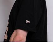 Triko New Era MLB Seasonal Team Logo Tee Los Angeles Dodgers Black / Biscuit