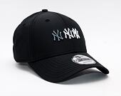Kšiltovka New Era 9FORTY MLB Stack Logo New York Yankees Strapback Black