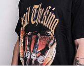 Triko Mister Tee Michael jordan - Hail The King Black MT1599