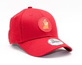Dětská kšiltovka New Era 9FORTY Kids Home Character Logo Disney Strapback Scarlet