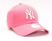 Dámská kšiltovka New Era 9FORTY Womens MLB Metallic Logo New York Yankees Strapback Blush