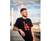 Triko New Era MLB Seasonal Team Logo Tee Los Angeles Dodgers Navy / Red