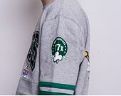 Mikina Mitchell & Ness All Over Print Fleece Crew Boston Celtics Grey Heather