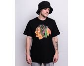 Triko '47 Brand NHL Chicago Blackhawks Imprint ’47 Echo Tee Jet Black