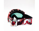 Lyžařské Brýle RIP N DIP Dragonerm Snow Goggles RND7157 Red