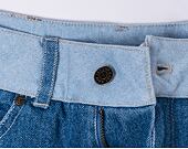 Kalhoty Karl Kani KK Og Block Denim Cargo Pants Blue