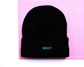 Kulich Oakley B1B Gradient Patch Beanie - Black