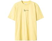 Triko Karl Kani Small Signature Tee Light Yellow