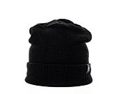 Kulich ÉS Script Waffle Knit Beanie Black