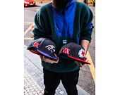 Kšiltovka New Era 59FIFTY NFL Official Team Colors Baltimore Ravens Grey