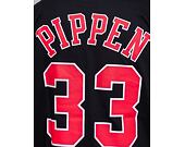Triko Mitchell & Ness Chicago Bulls Scottie Pippen Name & Number Tee Black