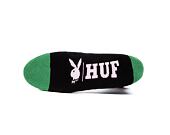 Ponožky HUF Playboy Rabbit Head Crew Sock Black
