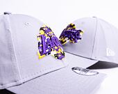 Dětská kšiltovka New Era 9FORTY NBA Wild Camo Los Angeles Lakers Graphite