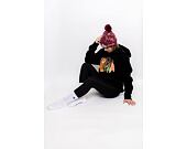 Mikina '47 Brand NHL Chicago Blackhawks Imprint Burnside Hood Jet Black