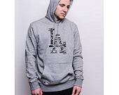 Mikina New Era MLB Infill Team Logo Hoody Los Angeles Dodgers Light Grey / Tco
