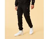 Tepláky New Era Utility Cargo Joggers Black / Bright Red