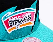 Kšiltovka Mitchell & Ness Sharktooth Snapback HWC San Antonio Spurs Black / Teal