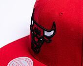 Kšiltovka Mitchell & Ness - Team Ground 2.0 Snapback - Chicago Bulls - Red