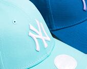 Dámská kšiltovka New Era 9FORTY Womens Essential New York Yankees Strapback Blue Tint/Optic White