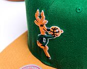 Kšiltovka Mitchell & Ness All Star Color Snapback HWC Milwaukee Bucks Green/Gold