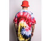 Triko Karl Kani Serif Tie Dye Baseball Shirt multicolor