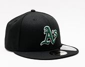 Kšiltovka New Era 59FIFTY MLB Repreve 5 Oakland Athletics Fitted Black