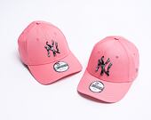 Dětská kšiltovka New Era 9FORTY Kids MLB Camo Infill New York Yankees Strapback Pink