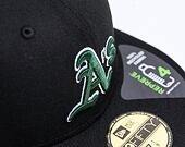 Kšiltovka New Era 59FIFTY MLB Repreve 5 Oakland Athletics Fitted Black