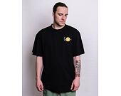 Triko Karl Kani Chest Signature Smiley Print Tee black/yellow