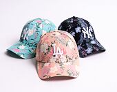 Dámská kšiltovka New Era 9FORTY Womens MLB Floral Los Angeles Dodgers Strapback Biscuit