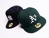 Kšiltovka New Era 59FIFTY MLB World Series 5 Oakland Athletics Fitted Dark Green