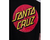Triko Santa Cruz Classic Dot Chest T-Shirt Black