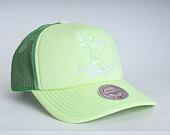 Kšiltovka Mitchell & Ness Milwaukee Bucks Pastel Trucker Snapback HWC Green