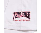 Triko HUF × Thrasher Sunnydale T-Shirt White