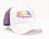 Kšiltovka Von Dutch Fargo Trucker Cotton Twill White/Purple