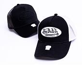 Kšiltovka Von Dutch Boston Trucker Cotton Black/White