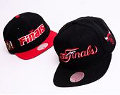 Kšiltovka Mitchell & Ness The Finals Snapback Chicago Bulls Black