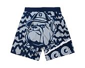 Kraťasy Mitchell & Ness NCAA Jumbotron 2.0 Shorts Georgetown University Navy / Grey