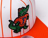 Kšiltovka Mitchell & Ness NCAA Retro Pinstripe Snapback University Of Florida White