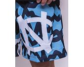 Kraťasy Mitchell & Ness NCAA Jumbotron 2.0 Shorts University Of North Carolina Navy / Light Blue