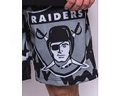 Kraťasy Mitchell & Ness NFL Jumbotron 2.0 Shorts Oakland Raiders Black / Silver