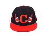 New Era × Adam Wave 59FIFTY MLB “Banned” Cleveland Indians Fitted