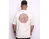 Triko Santa Cruz Tiki Dot T-Shirt Off White