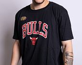 Triko Mitchell & Ness Arch Tee Chicago Bulls Black
